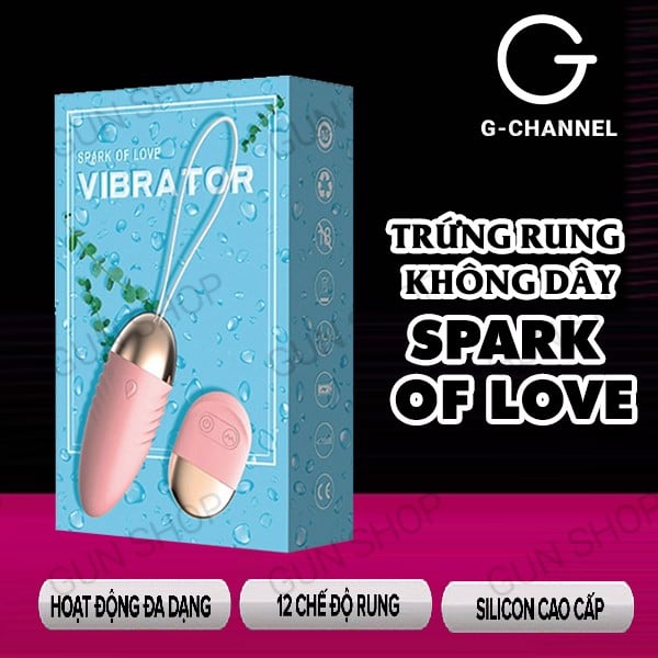 Đánh giá Trứng rung không dây 12 chế độ rung - Vibrator Spark Of Love mới nhất