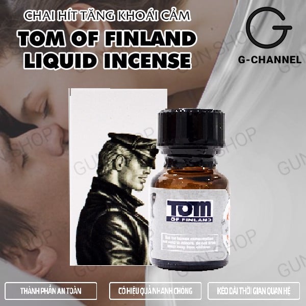 Chai hít kích thích Tom of Finland Blue 10ml chính hãng Mỹ USA PWD