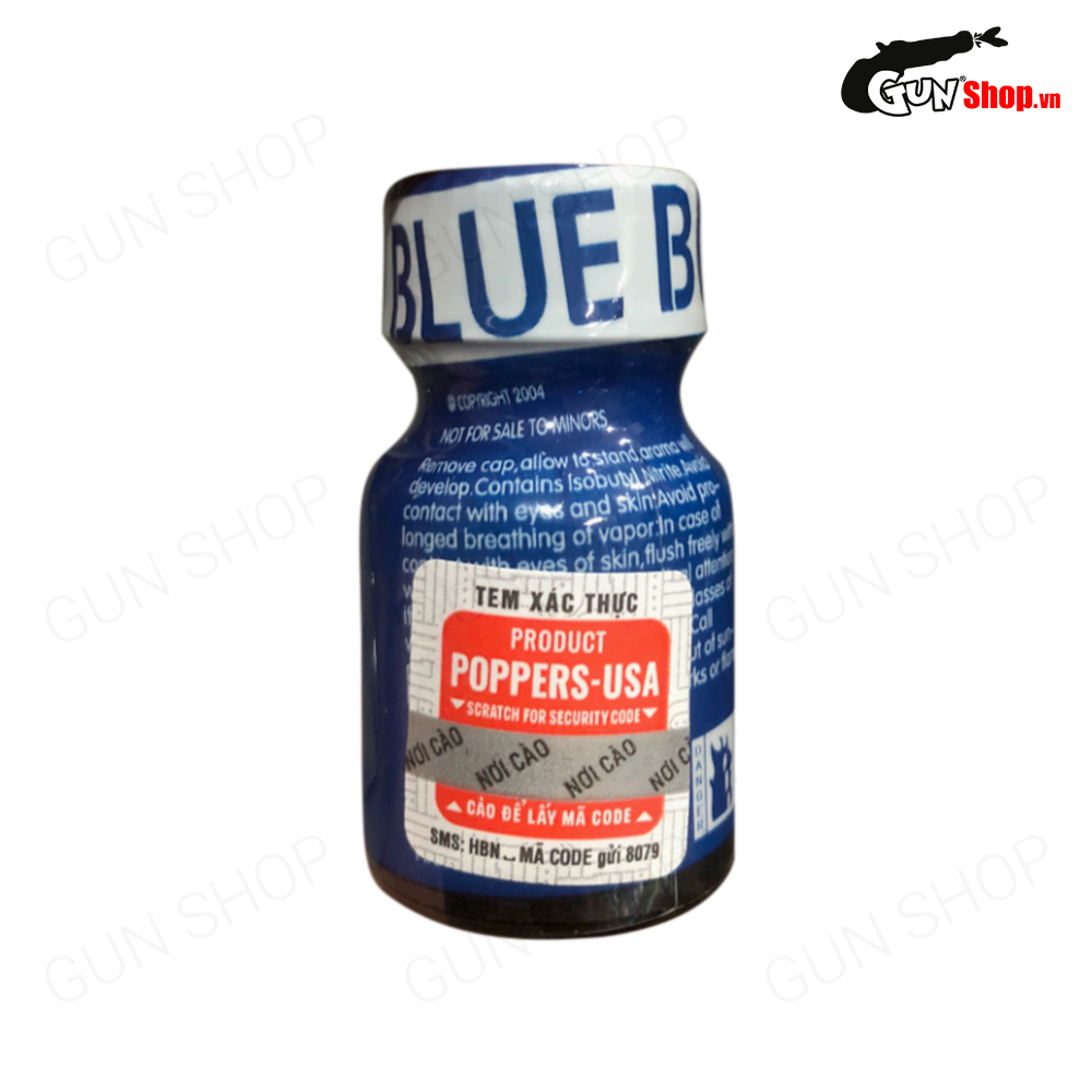 Kho sỉ Popper Blue Boy Original 10ml chính hãng Mỹ USA PWD  chính hãng