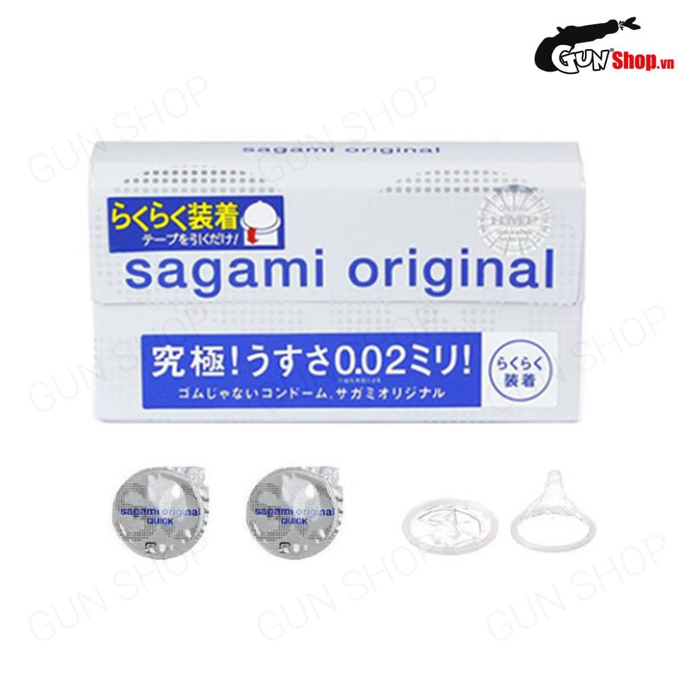  Nơi bán Bao cao su Sagami 0.02mm - Siêu mỏng - Hộp 6 cái  có tốt không?