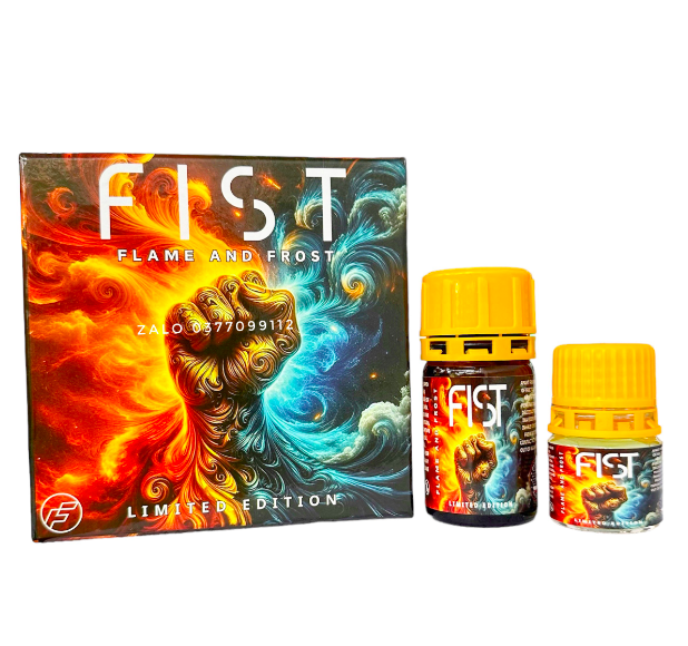 Combo popper Fist 60ml - 40ml + 20ml chính hãng dành cho Top Bot