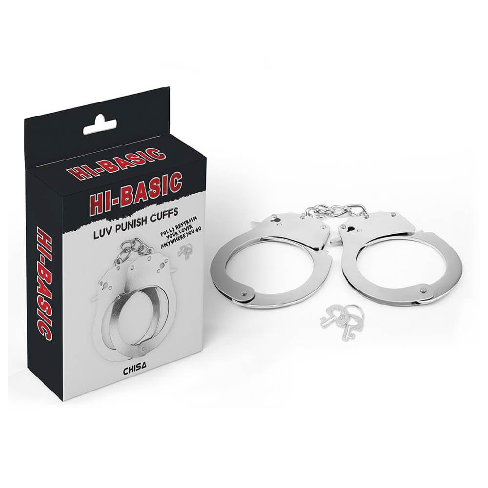 Còng tay kim loại số tám Chisa Hi - Basic Luv Punish Cuffs