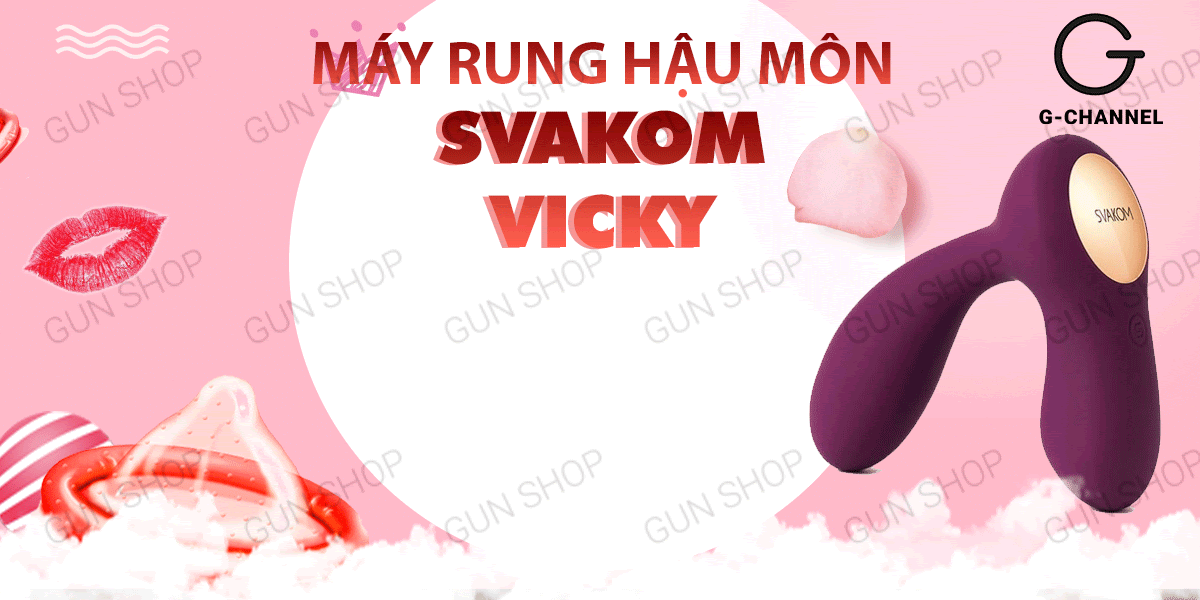 Máy rung hậu môn Svakom Vicky