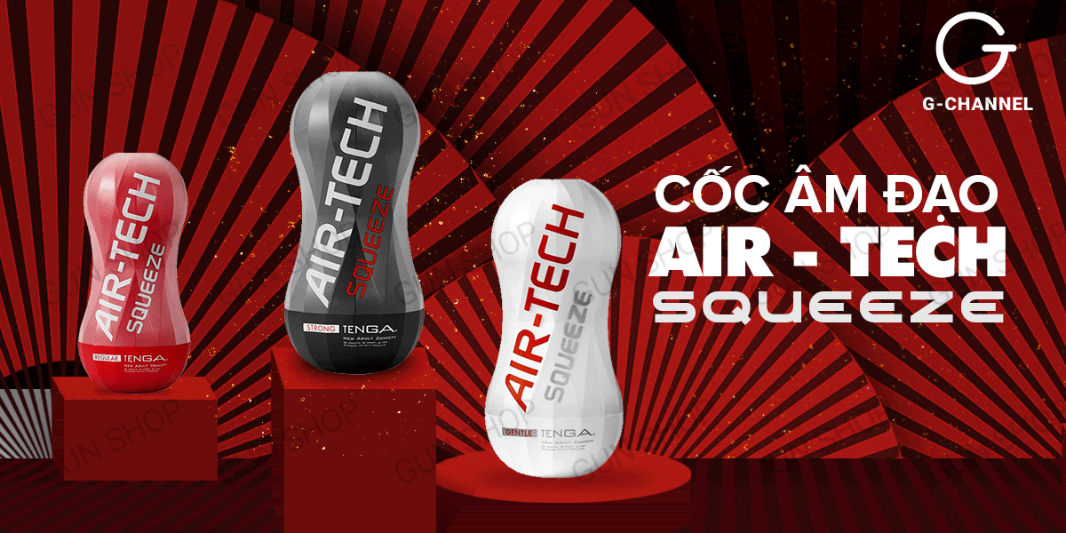 Cốc thủ dâm Tenga air-tech squeeze