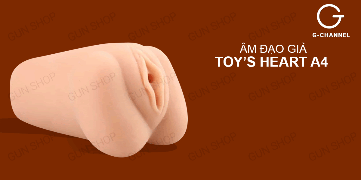 Âm đạo giả nguyên khối silicon trần cao cấp mềm mịn - Toy'sHeart A4