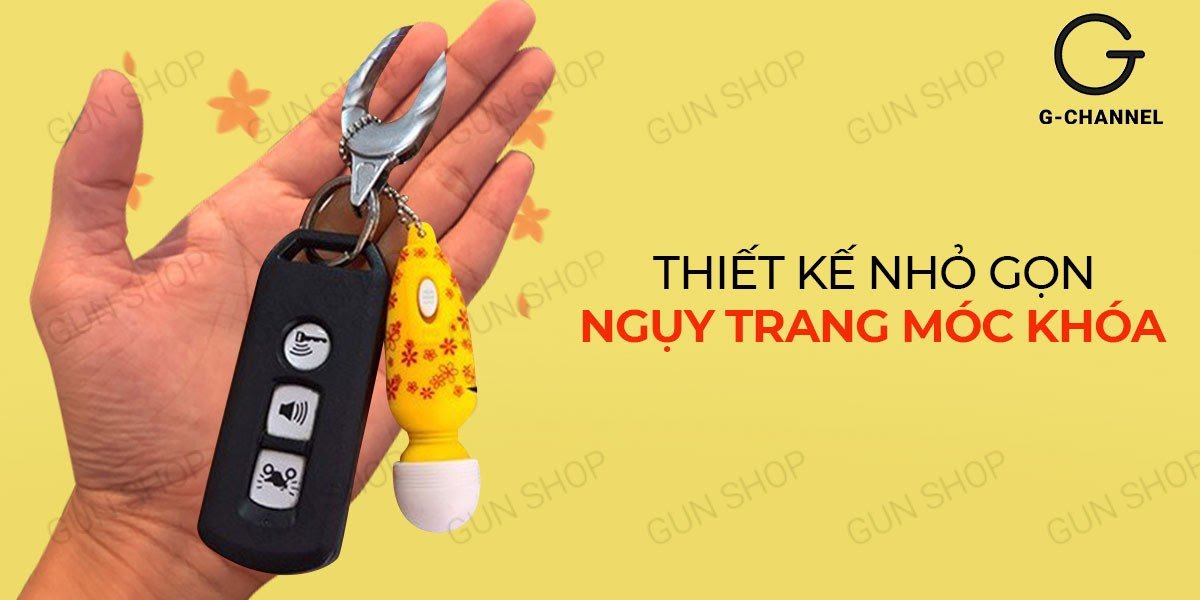 Móc khóa rung massage - Mini Av Bar