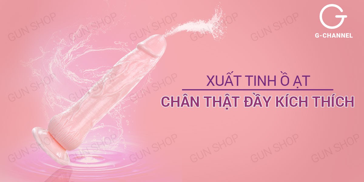 Dương vật giả rung, xịt nước - Baile Eros Fountain