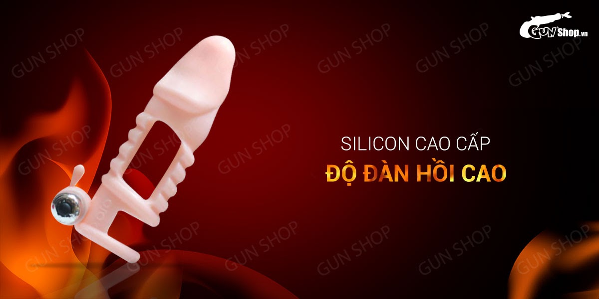 Bao cao su đôn dên hở thân có rung OLO Black Gold Saints