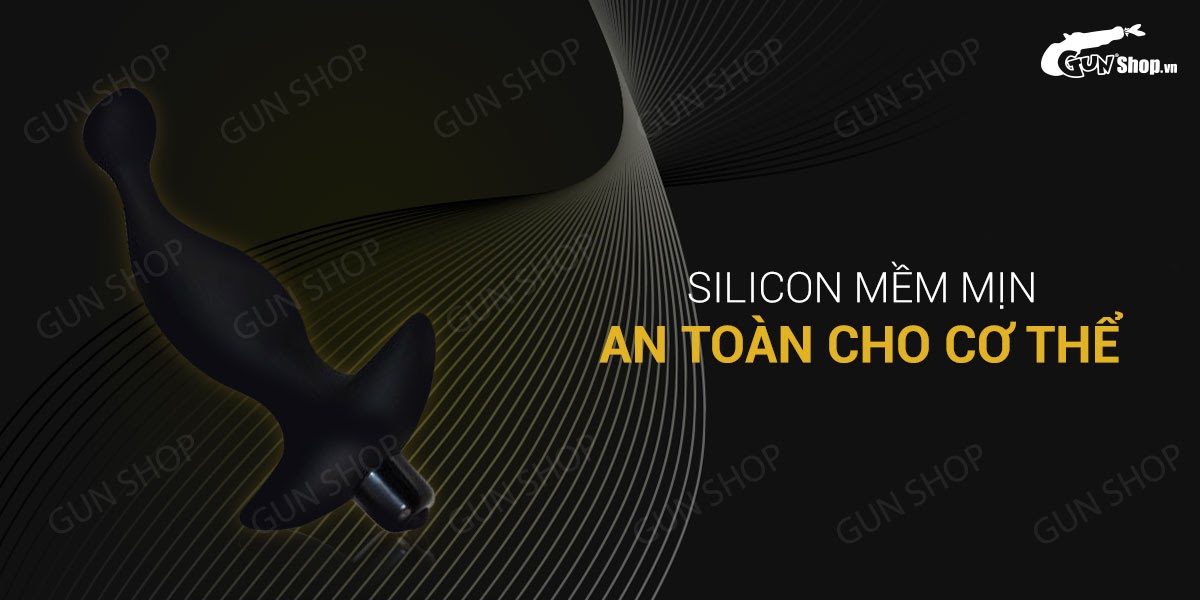 Que rung kích thích hậu môn 10 chế độ rung, dùng pin - Lovetoy P-Spot Plug