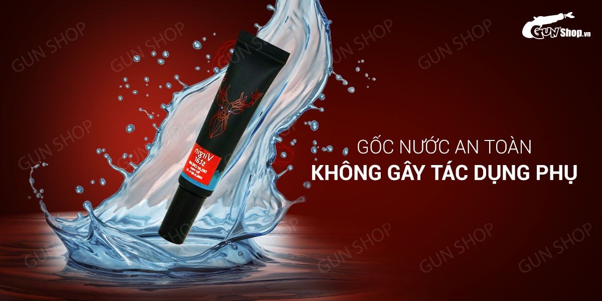 Gel bôi Virgin Star Power+ Delay Cream - Chống xuất tinh sớm - Chai 20ml