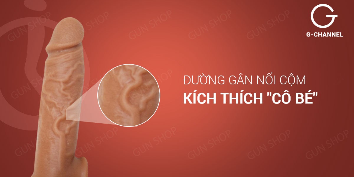 Bao cao su đôn dên tăng kích thước Jiuai - Gân nổi