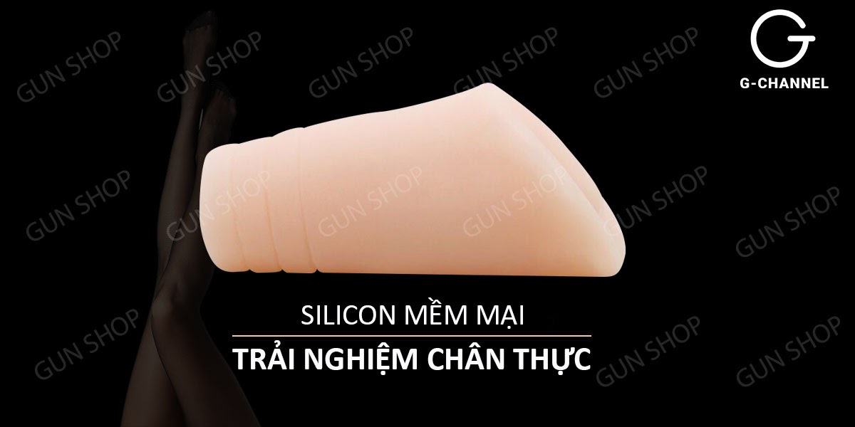 Âm đạo giả nguyên khối silicon trần cao cấp mềm mịn - Toy'sHeart A3