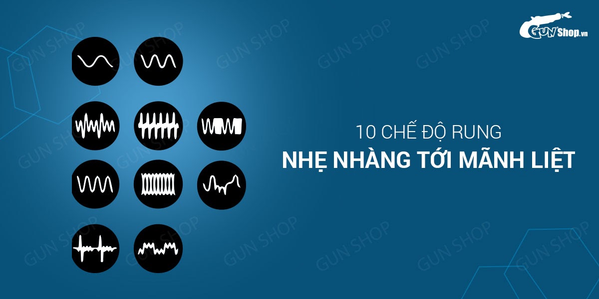 Que rung kích thích hậu môn 10 chế độ rung, dùng pin - Lovetoy P-Spot Teaser