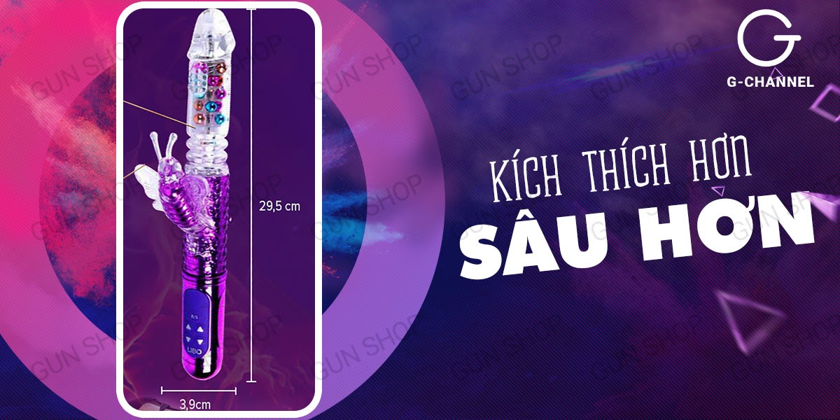 Dương vật giả HongKong Libo - cao cấp sạc điện