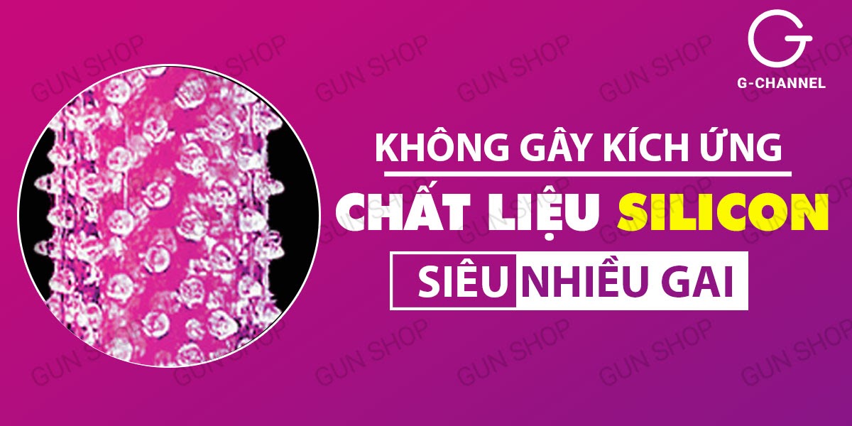 Bao cao su đôn dên Crytal Sleeve