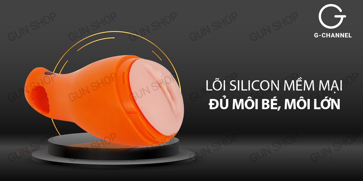 Âm đạo giả 12 chế độ rung, có âm thanh - Youcups Moaning