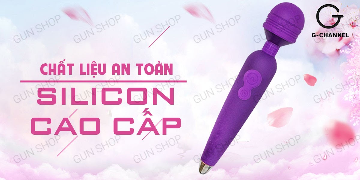 Máy massage sạc điện 10 chế độ rung - Jiu Le