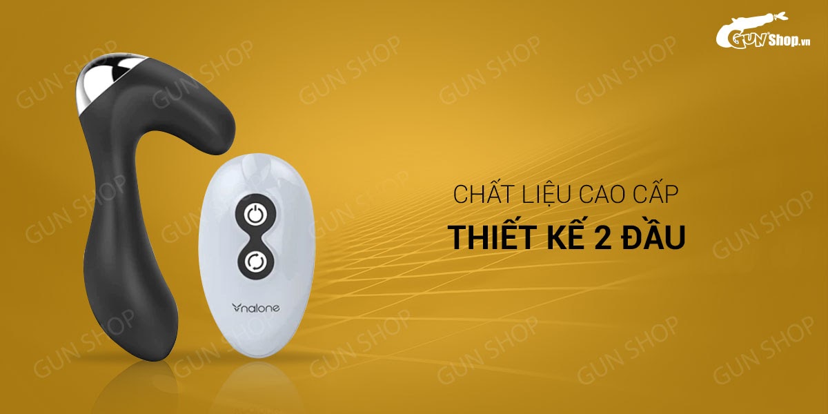 Trứng rung kích thích hậu môn 7 chế độ rung, điều khiển từ xa, dùng sạc - Nalone Prop