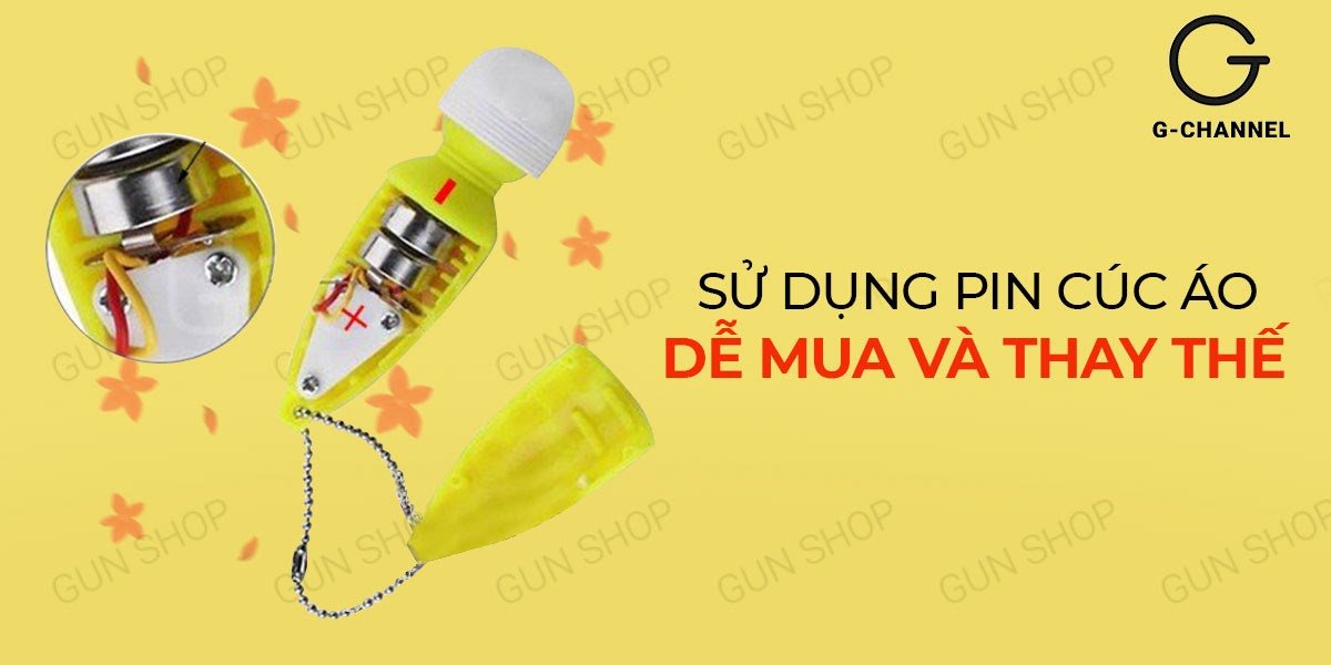 Móc khóa rung massage - Mini Av Bar