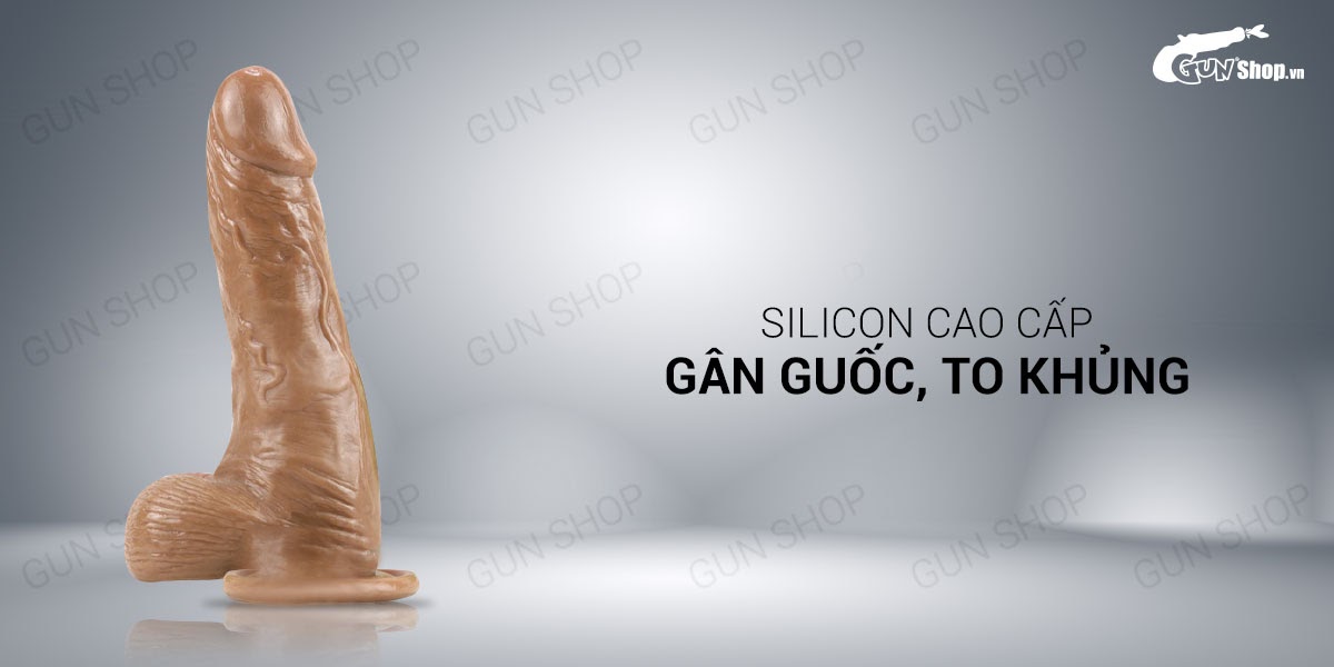 Dương vật giả dính tường 7 chế độ rung, dùng pin - Loveaider Africa Cowboy