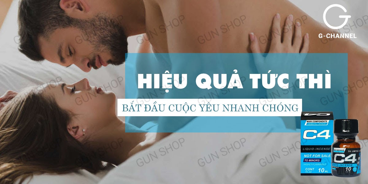 Chai hít tăng khoái cảm Popper C4