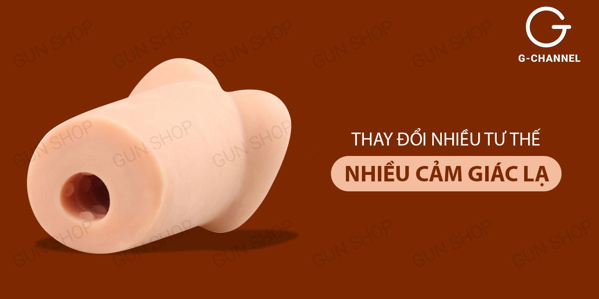 Âm đạo giả nguyên khối silicon trần cao cấp mềm mịn - Toy'sHeart A4