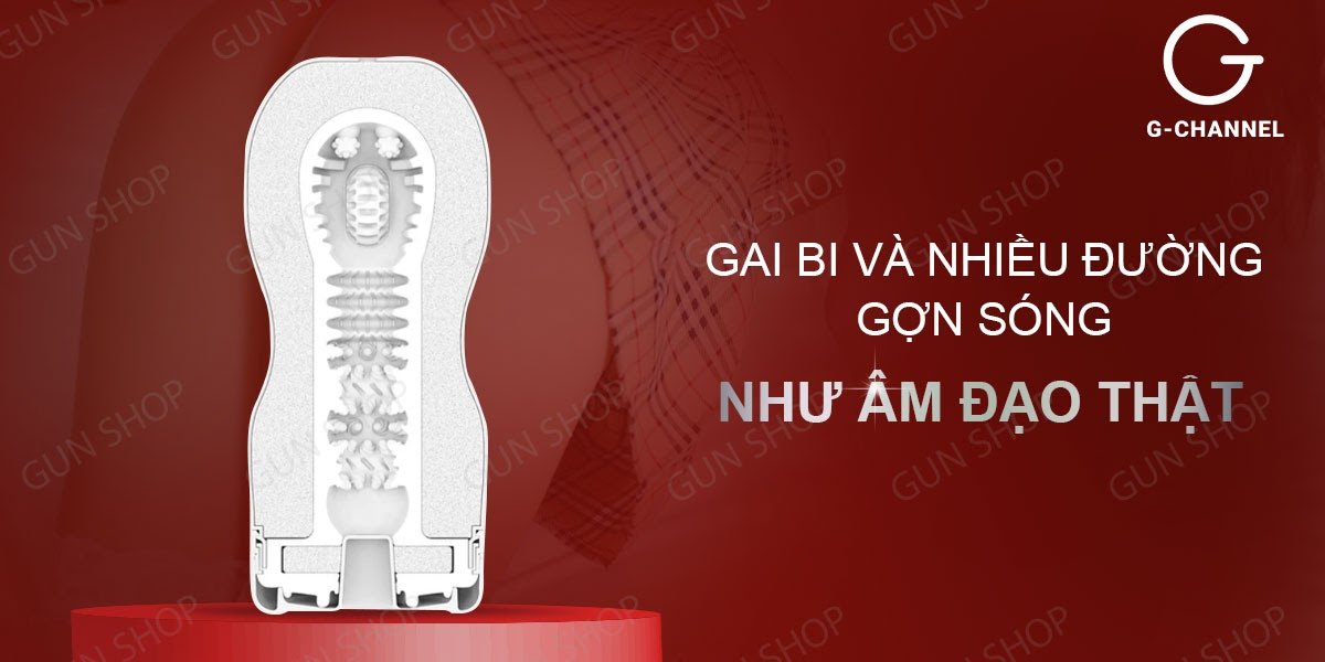 Âm đạo giả nhỏ gọn, ôm khít - Tenga