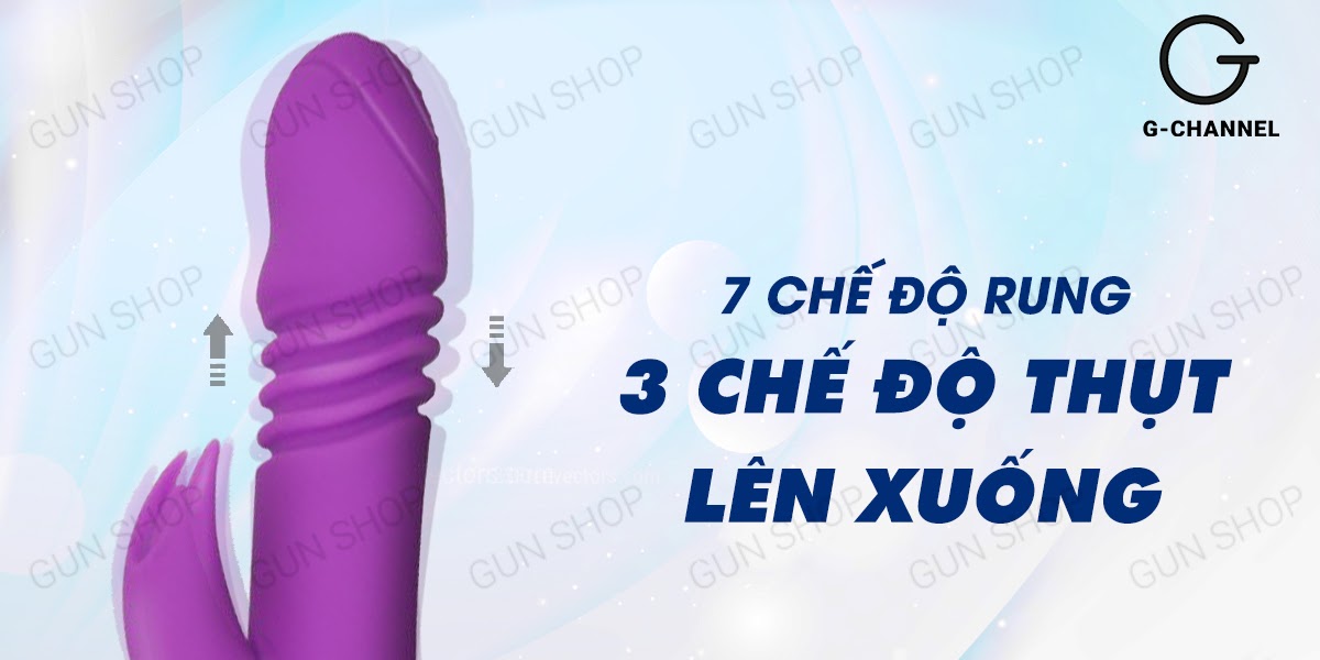 Dương vật giả đa chế độ rung, phát nhiệt - Ella Rod