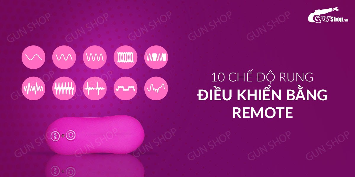Que rung kích thích hậu môn 10 chế độ rung, dùng pin - Aphrodisia Anal Beads