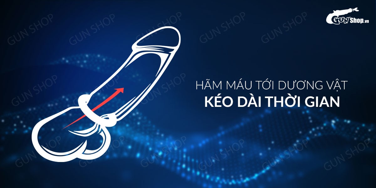 Vòng đeo dương vật kéo dài thời gian, trì hoãn xuất tinh - Joker O