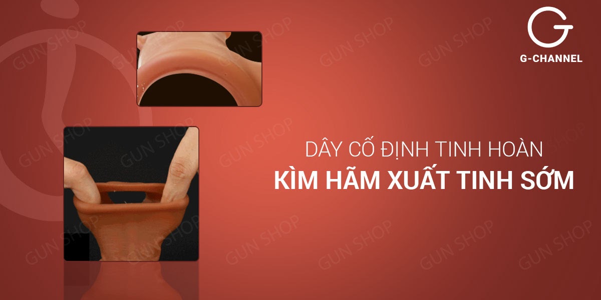 Bao cao su đôn dên tăng kích thước Jiuai - Gai nổi