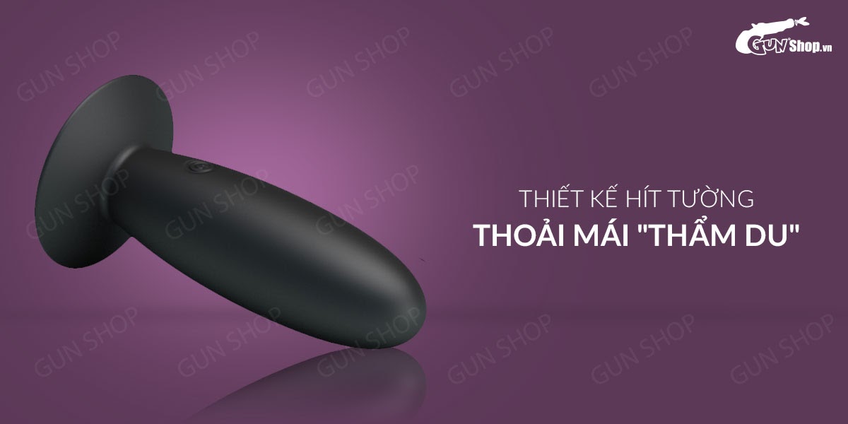 Que rung kích thích hậu môn 12 chế độ rung, điều khiển từ xa, dùng sạc - Pretty Love Remote Control Vibrating Plug