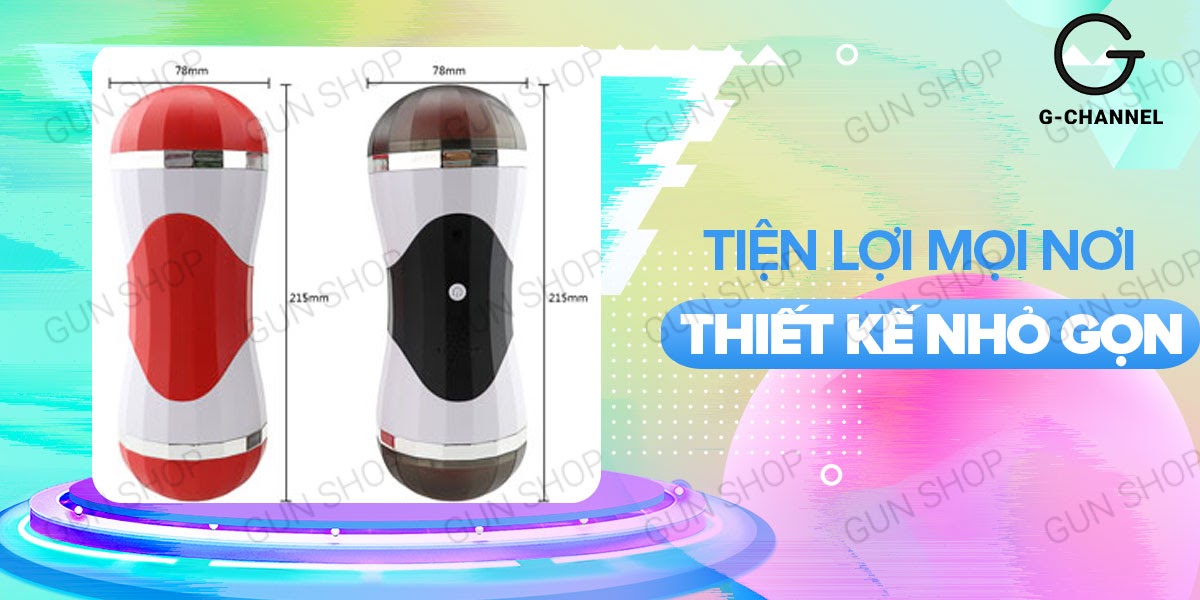 Âm đạo giả 2 đầu Double Head rung và rên kèm tai nghe