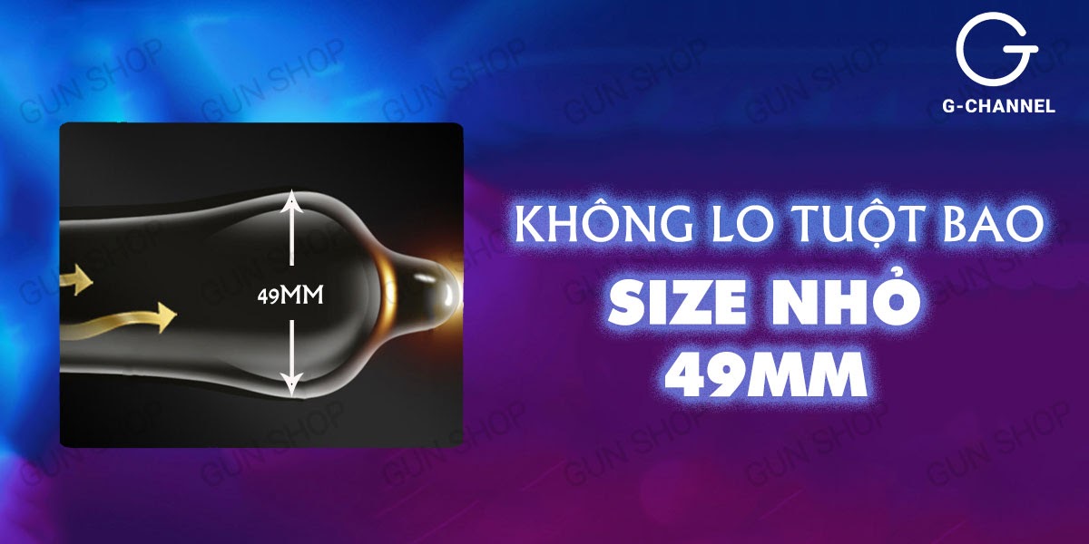 Bao cao su Durex Close Fit - Ôm khít, 49mm - Hộp 12 cái