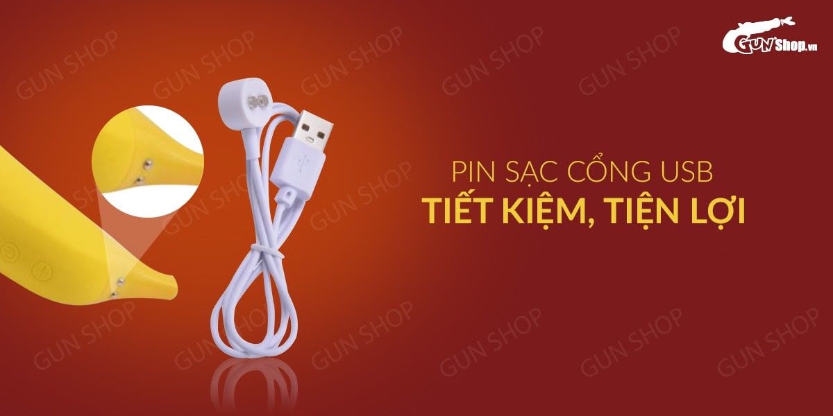 Dương vật giả rung ngụy trang hình trái chuối - Moylan