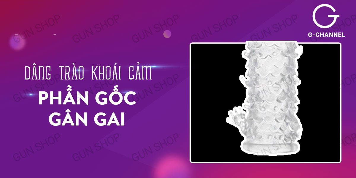 Bao cao su đôn dên HongKong Baile vảy cá