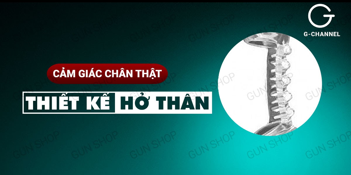 Bao cao su đôn dên hở thân Wild Knight