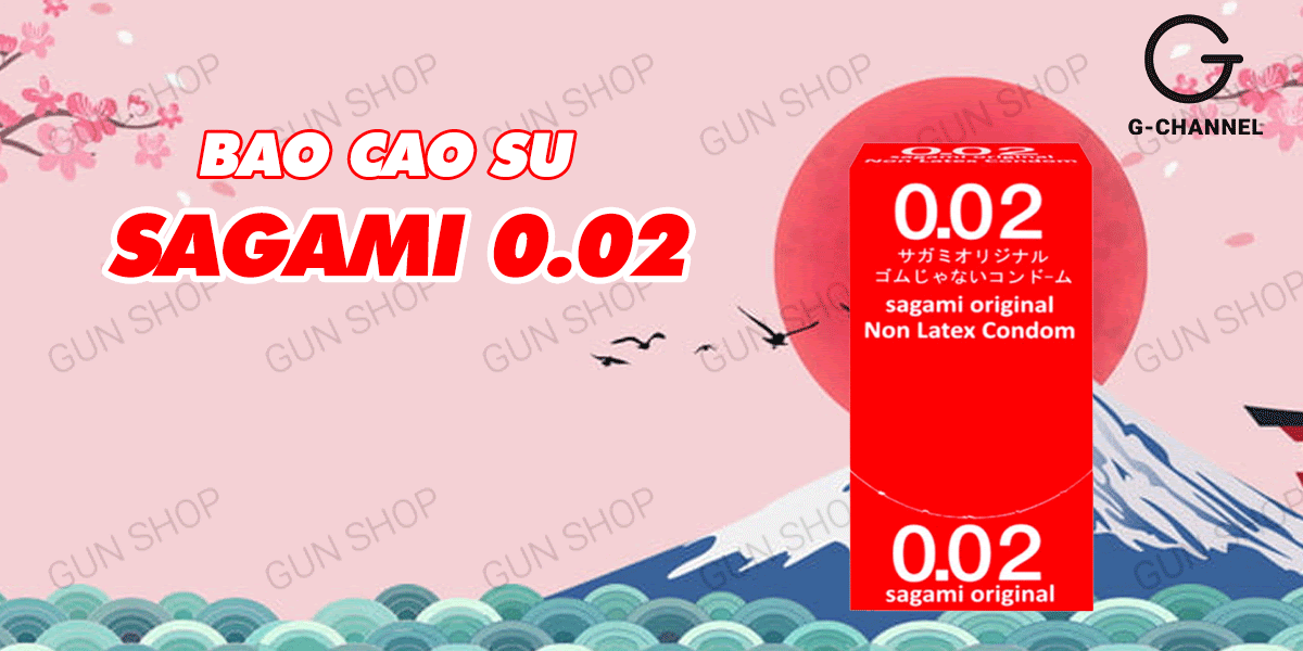 Bao cao su siêu mỏng sagami 0.02