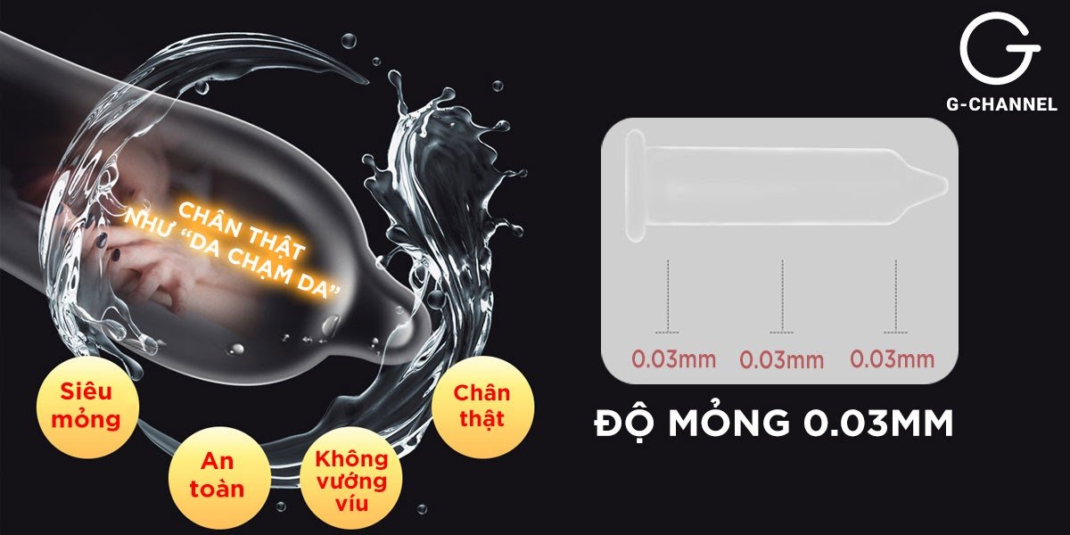 Bao cao su Sagami Feel Up