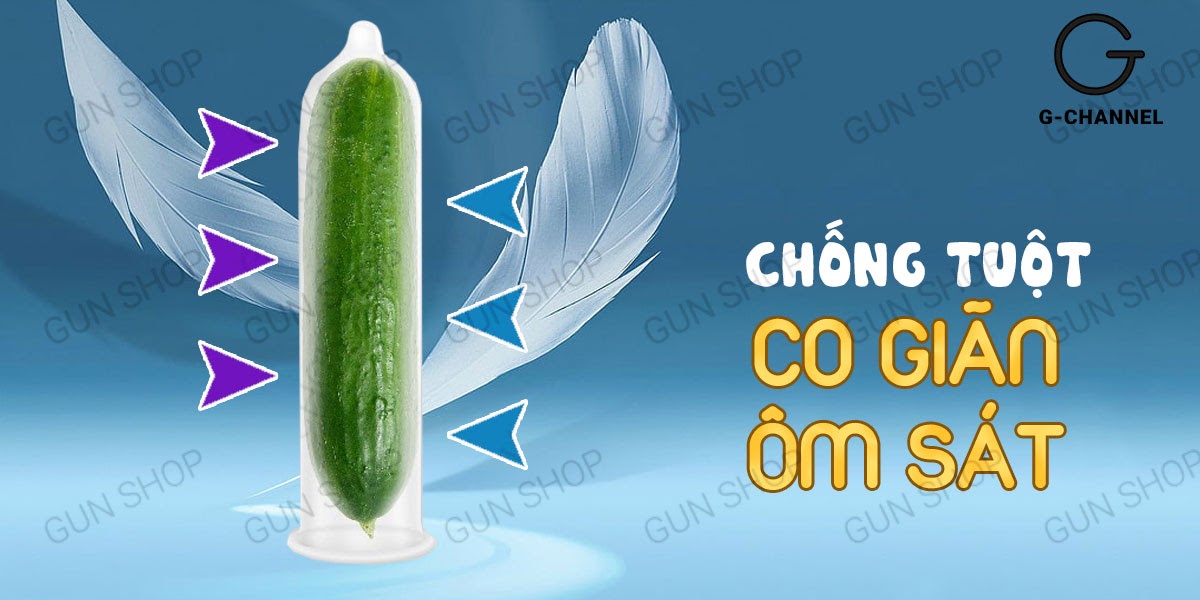 Bao cao su Shell Intense - Hộp 3 cái