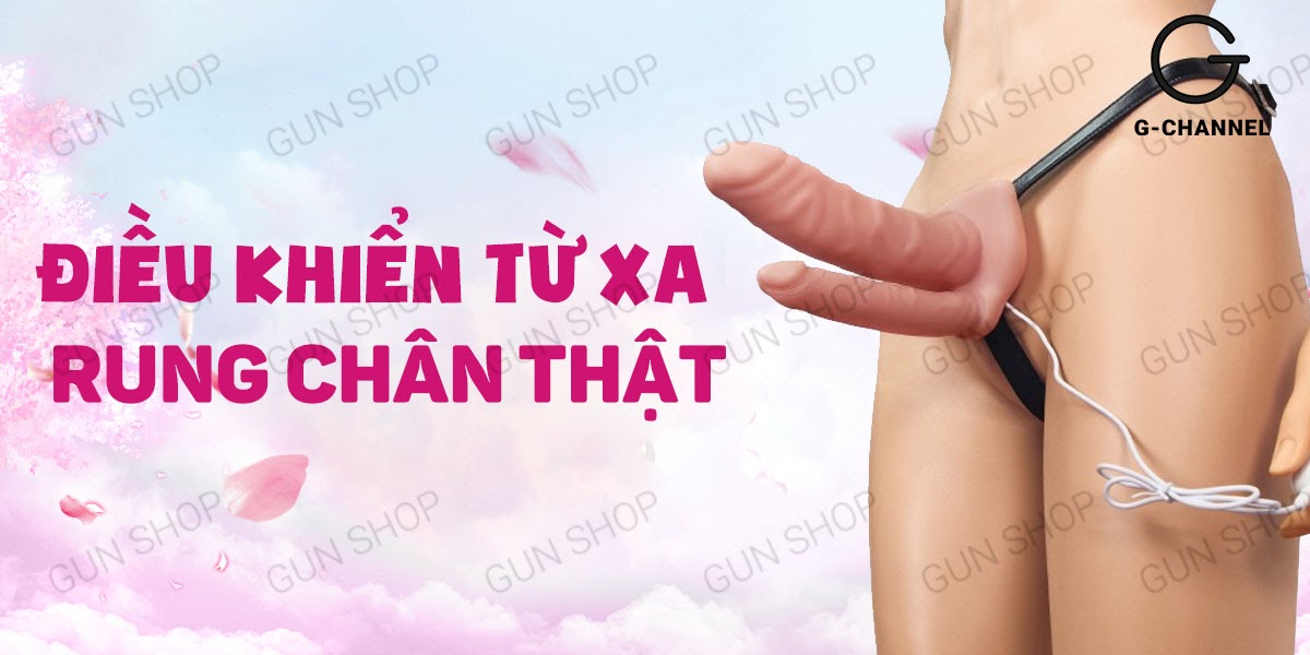 Dương vật giả 2 đầu Lovetoy Unisex Hollow