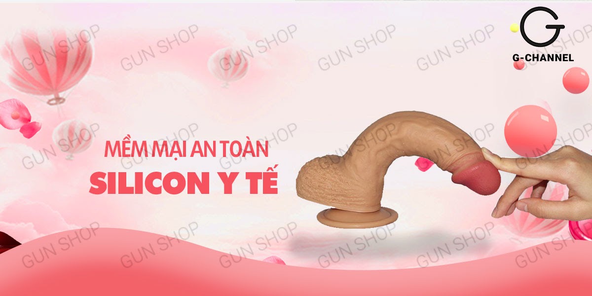 Dương vật giả cao cấp dính tường Lovetoy Natural Cock
