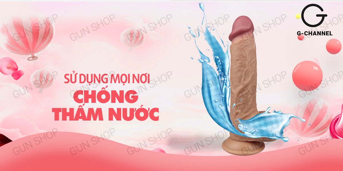 Dương vật giả cao cấp dính tường Lovetoy Natural Cock