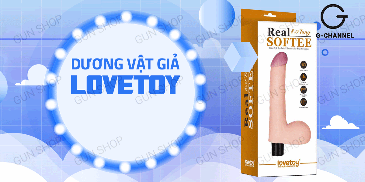 Dương vật giả Lovetoy Real Softee