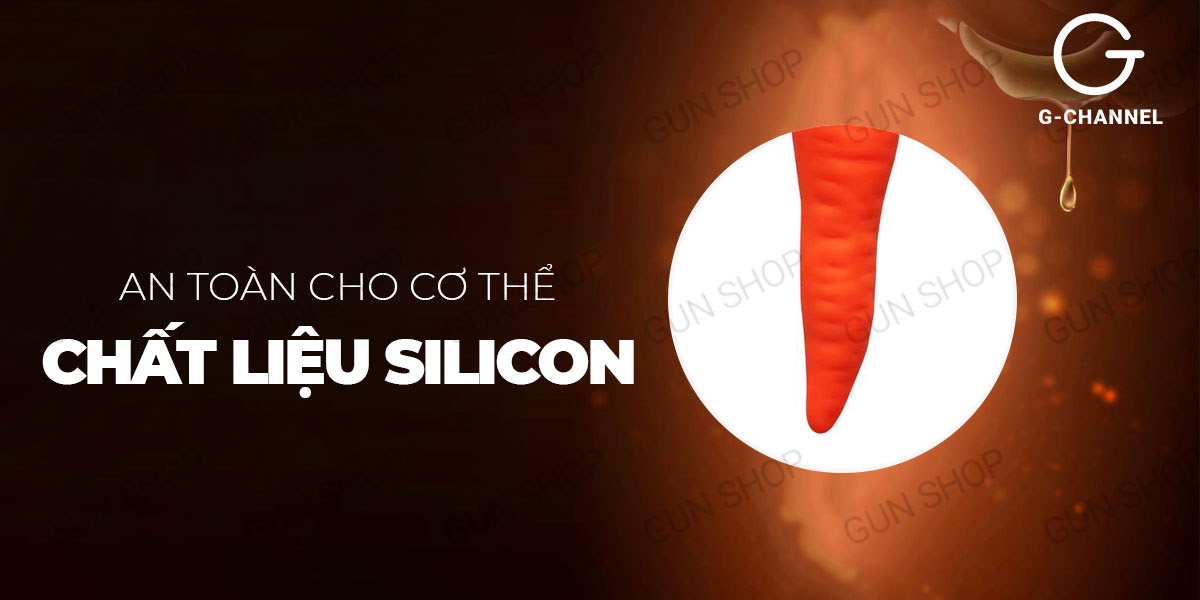 Dương vật giả ngụy trang hình quả cà rốt - Wistone Carrot