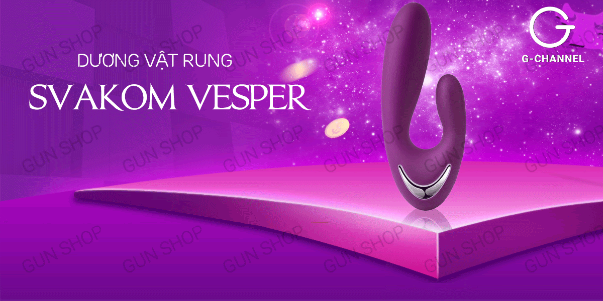 Dương vật rung Svakom Vesper