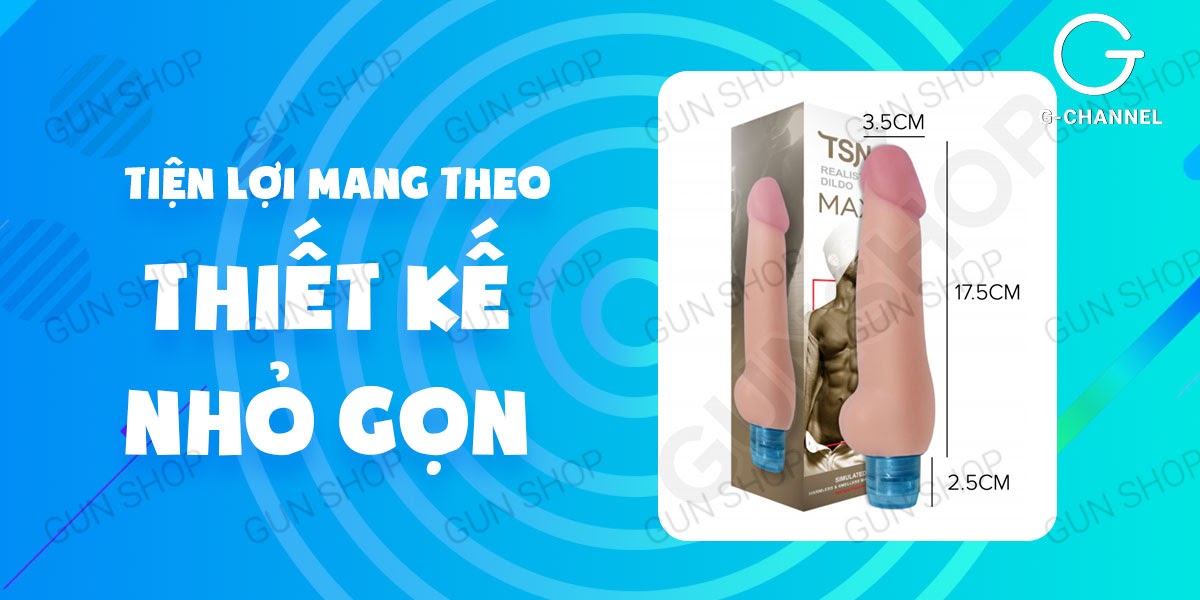 dương vật giả TSN Max Label