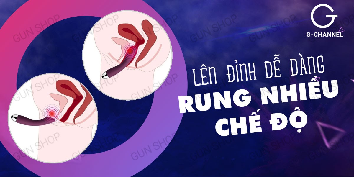 Dương vật giả rung mạnh, pin sạc - Svakom Amy