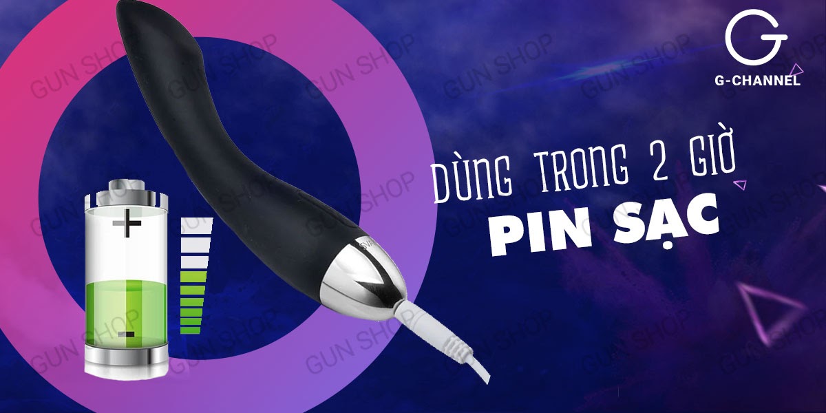 Dương vật giả rung mạnh, pin sạc - Svakom Amy