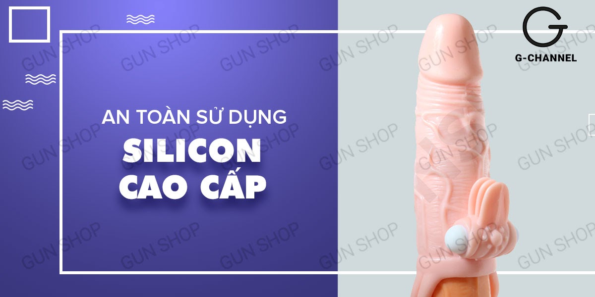 Bao cao su đôn dên HongKong Balie Braveman tăng kích thước, có rung, kích thích điểm G 14